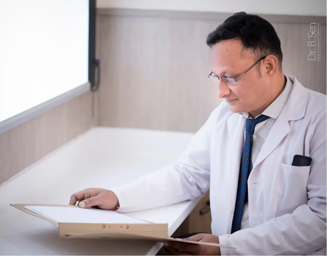 About -Dr. B. Sen- Senior Orthopaedic Consultant Website Media